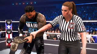 How Many Titles Can Jey Uso Win WWE 2K24 [upl. by Dubenko637]