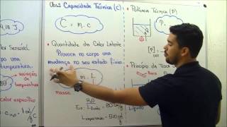 AULA FÍSICA CALORIMETRIA  MAI 13  PROF MARCOS SANTANNA [upl. by Helgeson]