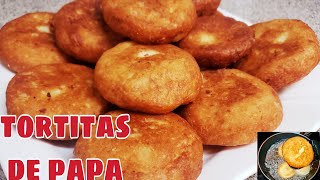 TORTITAS de Papa Crocantes 🥞 Receta fácil [upl. by Tezzil]