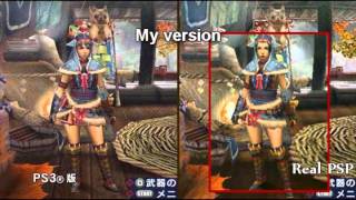 PS3 Is MHP3rd HD Version Really better than MHP3rd on PSP [upl. by Lramaj]