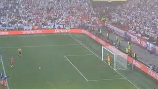 Robert Lewandowski i rzut karny w meczu Polska  Francja 11 Euro 2024  25062024 [upl. by Rebeka]