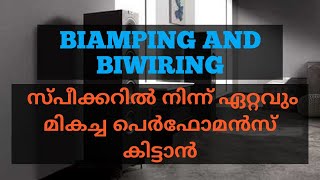 Best sound from the speakers Biamping and biwiringMalayalamPassive biamping [upl. by Lena856]