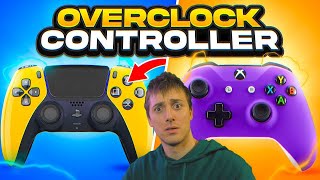 CONTROLLER OVERCLOCK for FASTEST RESPONSE TIME REMOVE INPUT LAG and LATENCY  WORKING 2024 [upl. by Arved]