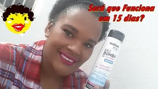 Resultado Shampoo Bomba Salon Line 2cm em 15 dias [upl. by Virgin]