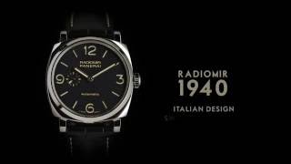 Panerai Radiomir Italian Design Swiss Technology [upl. by Ardet819]