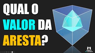 Qual o valor da aresta do Octaedro [upl. by Shir]