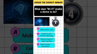 What Does WiFi enable a Device to Do  Tech Quiz  InfuseSmart quiz wifi shorts [upl. by Enel478]