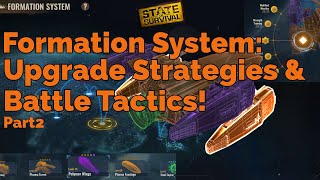 State of Survival Mastering the Formation System Upgrade amp Battle Tactics Part2 [upl. by Jessy987]