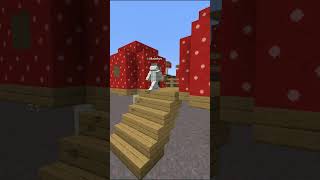 Duo mushroom house minecraft minecraftbuilding minecrafttutorial [upl. by Mari]