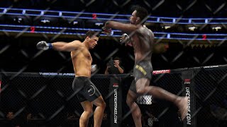 UFC 253  Paulo Costa vs Israel Adesanya Full Fight Highlights  UFC Middleweight Title UFC 4 [upl. by Finley]