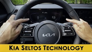 Kia Seltos Steering Wheel and Cluster 2024 model [upl. by Phyllis]