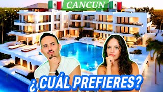 3 Apartamentos de LUJO en CANCUN 🇲🇽 muy EXCLUSIVOS 🤯 con vistas INCREIBLES 🤩 [upl. by Aimal]