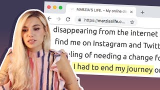 Marzia Felt Like A Fraud Doesnt Want To Be Only quotPewDiePies Girlfriendquot [upl. by Frame]