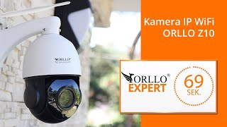 ORLLO EXPERT Kamera obrotowa zewnętrzna WiFi Orllo Z10 4Mpx Inteligentna Analiza Obrazu ZOOM x18 [upl. by Tawnya]