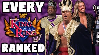 Every WWE King Of The Ring PPV Ranked From WORST To BEST [upl. by Doowrehs]