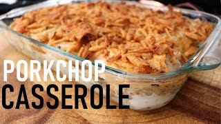 PORK CHOP CASSEROLE RECIPE [upl. by Haldi]