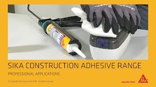 Professional Construction Adhesive Applications [upl. by Anawahs666]