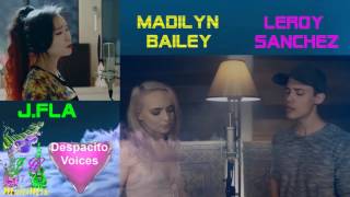 quotDespacitoquot by JFla Madilyn Bailey amp Leroy Sanchez Luis Fonsi Daddy Yankee Ft Justin Bieber [upl. by Ehsiom]