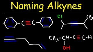 Naming Alkynes  IUPAC Nomenclature amp Common Names [upl. by Holly-Anne]