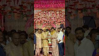 Telangana Gold Man Entry At Malla Reddy Grand Daughter Wedding goldman mallareddy shorts [upl. by Yenterb]