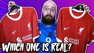 Fake vs Real Football Shirt Comparison [upl. by Eojyllib]