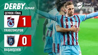 Trabzonspor 10 Başakşehir MAÇ ÖZETİ Ziraat Türkiye Kupası Çeyrek Final   28022024 [upl. by Russia]