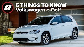 2018 Volkswagen eGolf 5 Things to Know [upl. by Alethea]