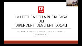 La lettura della busta paga dei dipendenti degli Enti Locali [upl. by Licec]