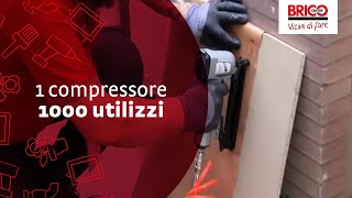 1 Compressore  1000 utilizzi  Bricocenter [upl. by Ward417]