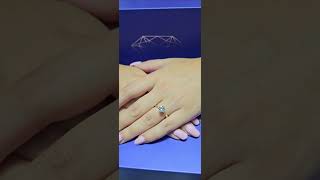 Hands solitaire ring 1001 0176 MOV [upl. by Birdie]