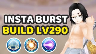 Instant Cast Burst New Meta Mage Build Lv290  Toram Online [upl. by Aneles]