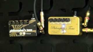 Pigtronix Philosophers Tone amp Germanium Gold Ltd Review  BestGuitarEffectscom [upl. by Durwood]