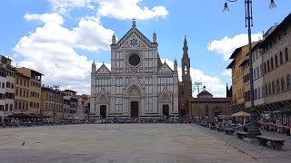 Campane di Firenze FI  Basilica di Santa Croce [upl. by Streetman585]