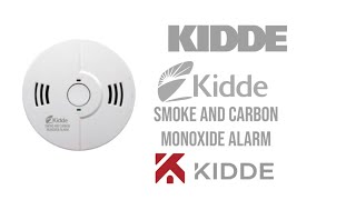 Kidde smoke and carbon monoxide alarm test Model No KNCOSMB ￼check description 👇🏼￼ [upl. by Nihsfa156]