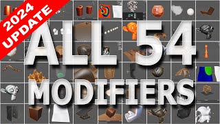 All 54 Modifiers in Blender Explained in 10 Minutes  2024 Update [upl. by Eded554]