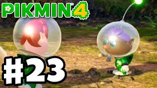 Pikmin 4  Gameplay Walkthrough Part 23  Bernard Is Back Misshapen Pond Night Expedition [upl. by Chill]