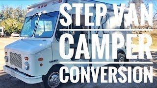 Step Van Custom Camper Conversion [upl. by Lamek122]