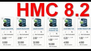 HMC 82 new GUI B VM Properties and DLPAR [upl. by Aicilihp591]