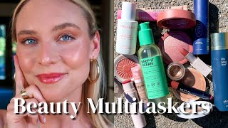 Multitasking Beauty Products and Techniques I Actually Use [upl. by Dianemarie]