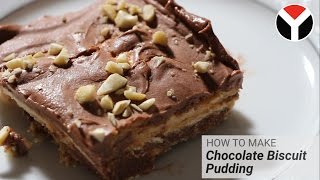 How To Make Chocolate Biscuit Pudding [upl. by Saretta720]