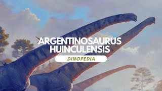 Dinopedia  Argentinosaurus huinculensis [upl. by Lasley486]