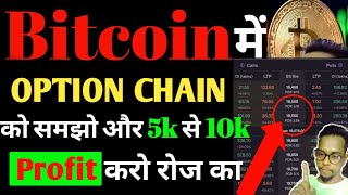 Option Chain Analysis For Bitcoin✅  Bitcoin Option Chain  Iofs Hindi [upl. by Zigmund]