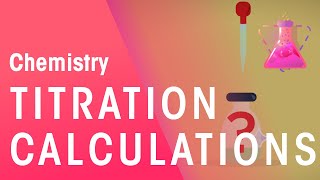 How To Do Titration Calculations  Chemical Calculations  Chemistry  FuseSchool [upl. by Netsew]