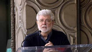 George Lucas Speech at Mark Hamill’s Hollywood Walk of Fame Star Unveiling [upl. by Eidas]