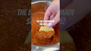 THE BEST HOMEMADE SALSA RECIPE  QUICK AND EASY SALSA RECIPE FOR CINCO DE MAYO 🌮 shorts [upl. by Deryl]