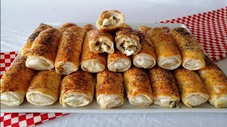 HAZIR YUFKA İLE PRATİK PEYNİRLİ BÖREK TARİFİ 👌💯 [upl. by Dihahs]