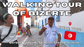 THIS IS WHAT LOCALS SHOW YOU IN TUNISIA  BIZERTE WALKING TOUR [upl. by Keith]