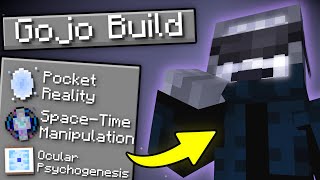 Minecraft Heroes Addon  The Gojo Build Palladium 1201 [upl. by Ajdan214]