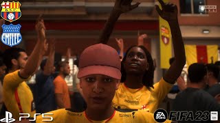 Barcelona Sc Vs Emelec Fifa 23 PS5 4K fifa23 bsc clasicodelastillero [upl. by Erimahs]