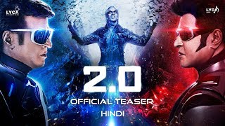 20  Official Teaser Hindi  Rajinikanth  Akshay Kumar  A R Rahman  Shankar  Subaskaran [upl. by Ahsait]